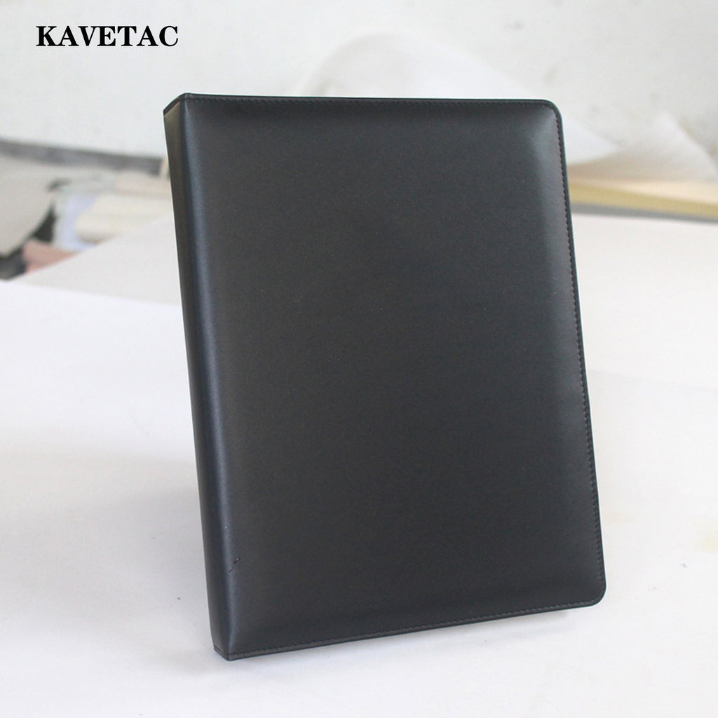 KAVETAC Hotel Guest Directory, Leather Guest Room Service Guide Folder, Hotel Information Binder