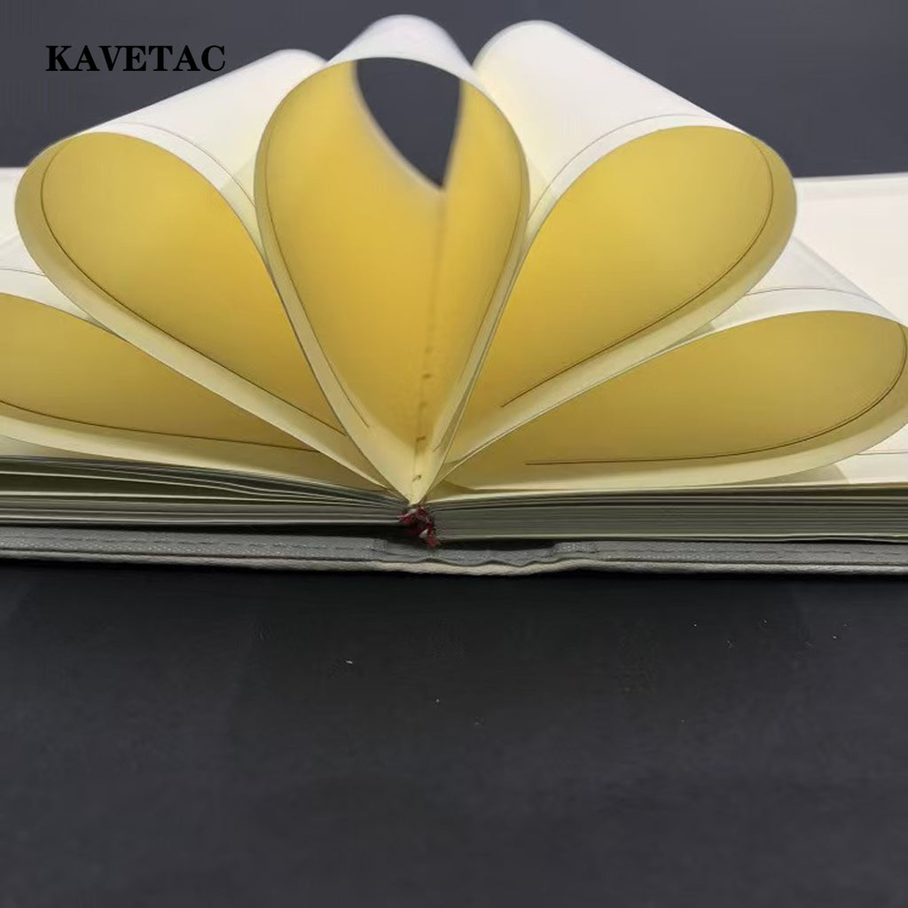 KAVETAC 100 Sheets Recycled Offset Paper, Eco-Friendly Woodfree Printing Paper for Pamphlets, Brochures, Book Inner Pages, Flyers and Office Use