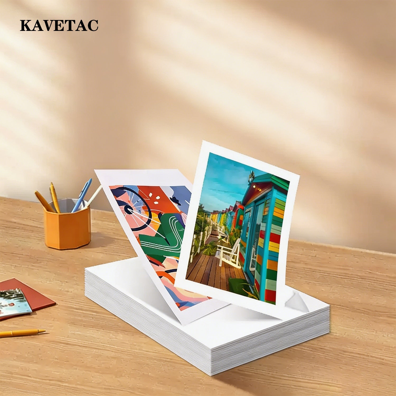 KAVETAC High-Transfer Sublimation Paper, 100 Sheets for Heat Press Projects