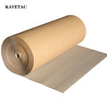 KAVETAC Corrugated Cardboard Roll, Single Face Kraft Corrugated Paper Roll, Thickened Protective Packing Wrap for Shipping, Moving and Packaging