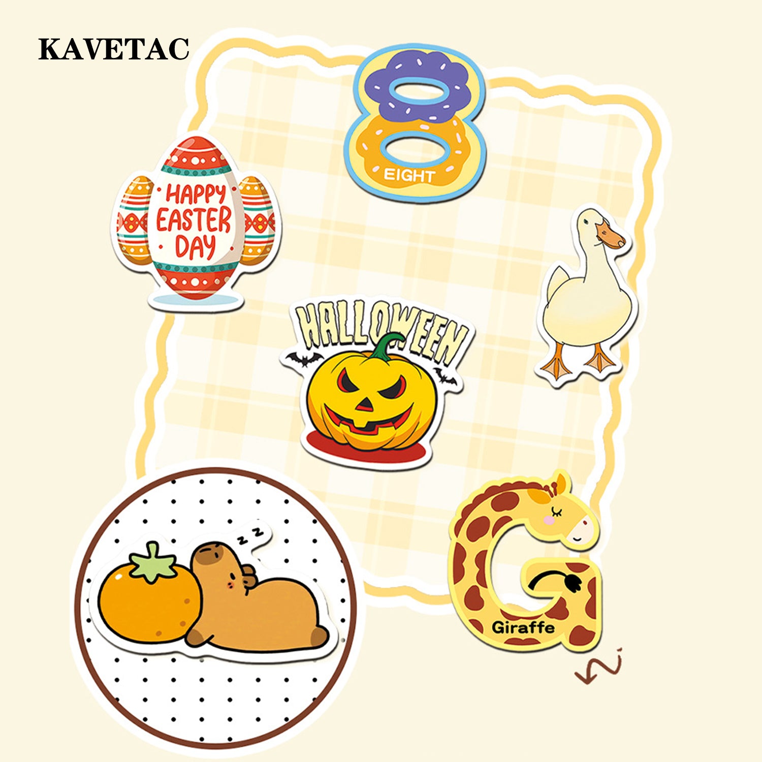 KAVETAC Ballet Magnets 20 Pack, Soft Magnetic Fridge Magnets, Ballerina Style Decorative Magnetic Stickers for Refrigerator, Car, Locker and Whiteboard