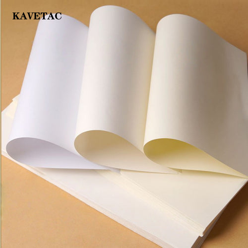 KAVETAC 100 Sheets Recycled Offset Paper, Eco-Friendly Woodfree Printing Paper for Pamphlets, Brochures, Book Inner Pages, Flyers and Office Use