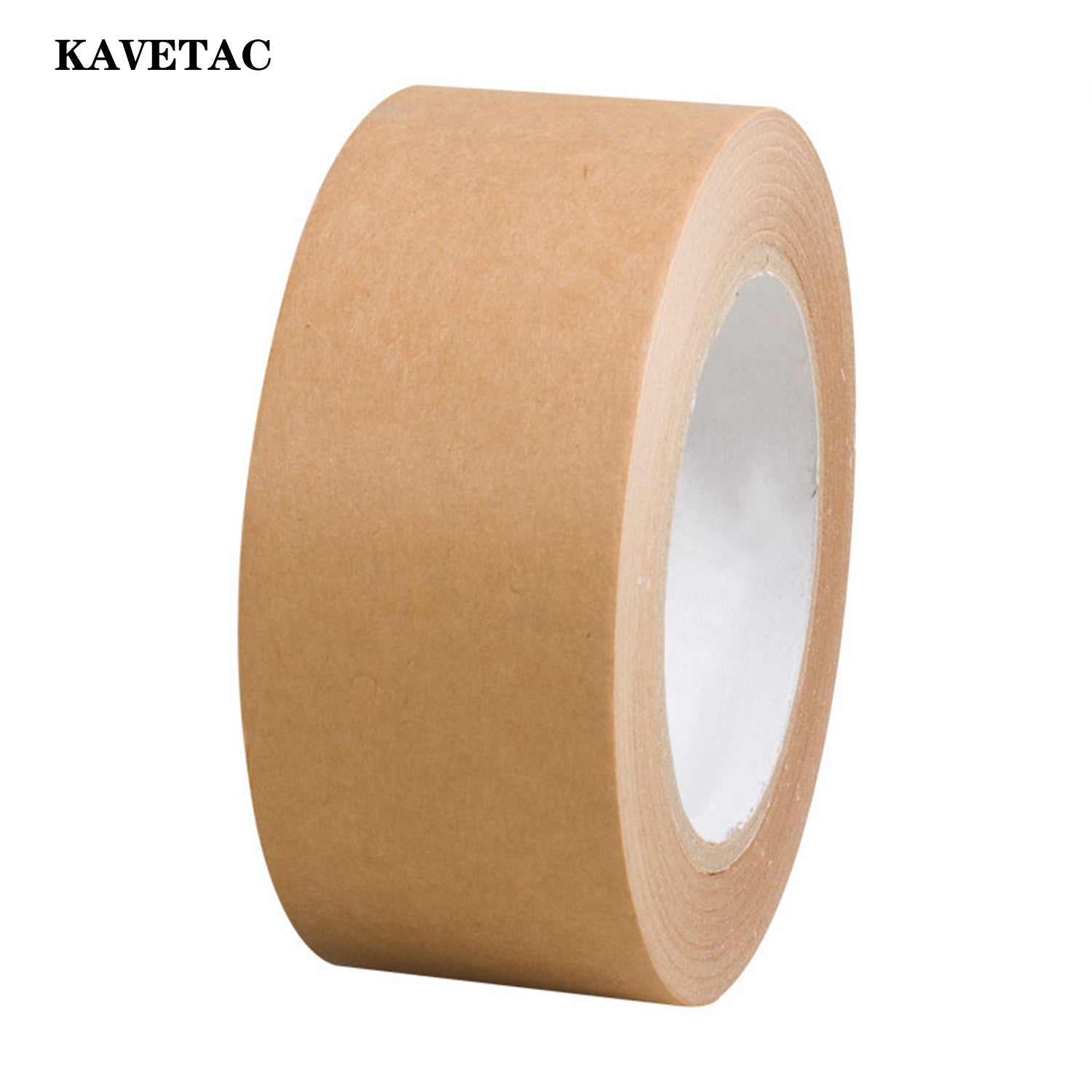 KAVETAC Kraft Paper Tape, Matte Brown Writable Packing Tape, Strong Adhesive Carton Sealing Tape for Shipping Boxes, Moving and Packaging