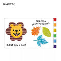 KAVETAC Baby Non-Tearable Cloth Books, Chewable & Washable for Early Learning