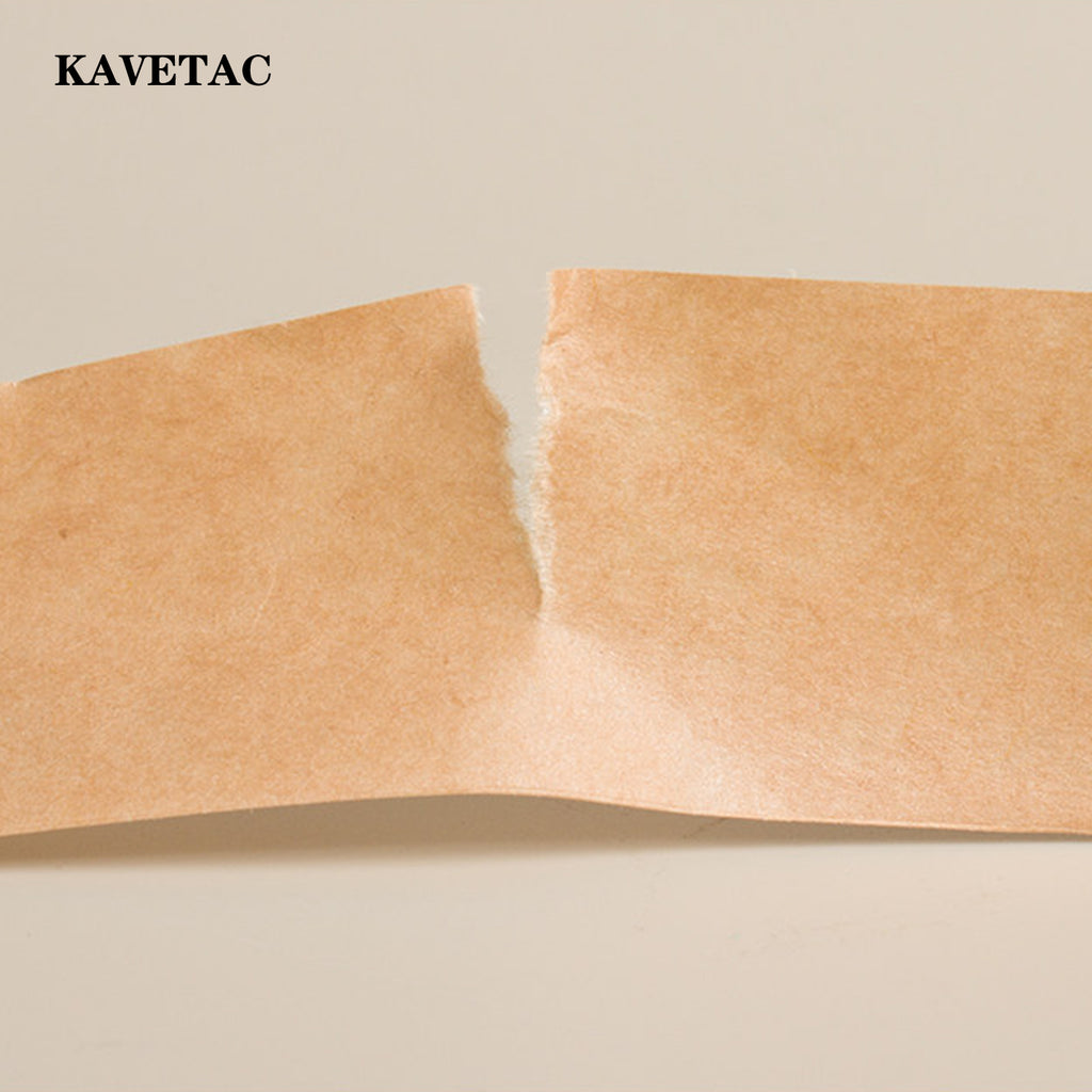 KAVETAC Kraft Paper Tape, Matte Brown Writable Packing Tape, Strong Adhesive Carton Sealing Tape for Shipping Boxes, Moving and Packaging