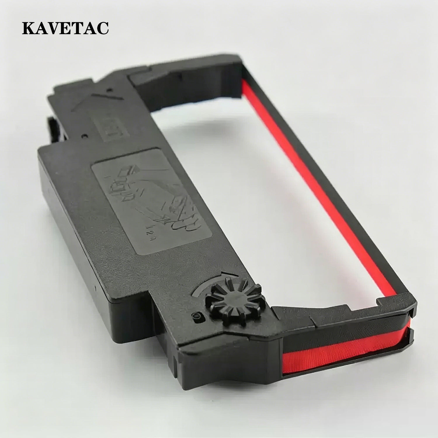 KAVETAC 24 Pack ERC38B Ribbon Cartridges, Black & Red for Epson TM-U220 Receipt Printers