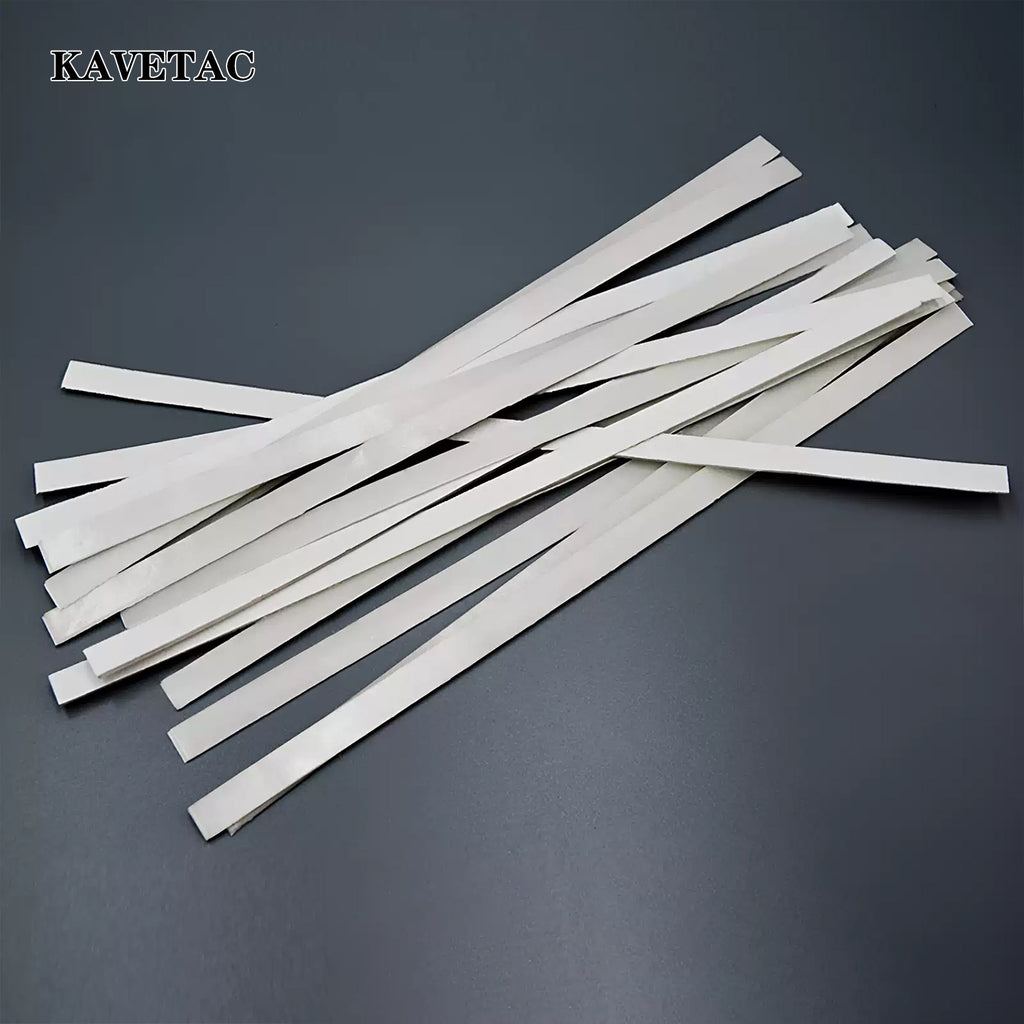 KAVETAC 100PCS High Adhesive Hot Melt Binding Strips, Multi-Size EVA Resin Glue Strips for Books & Documents