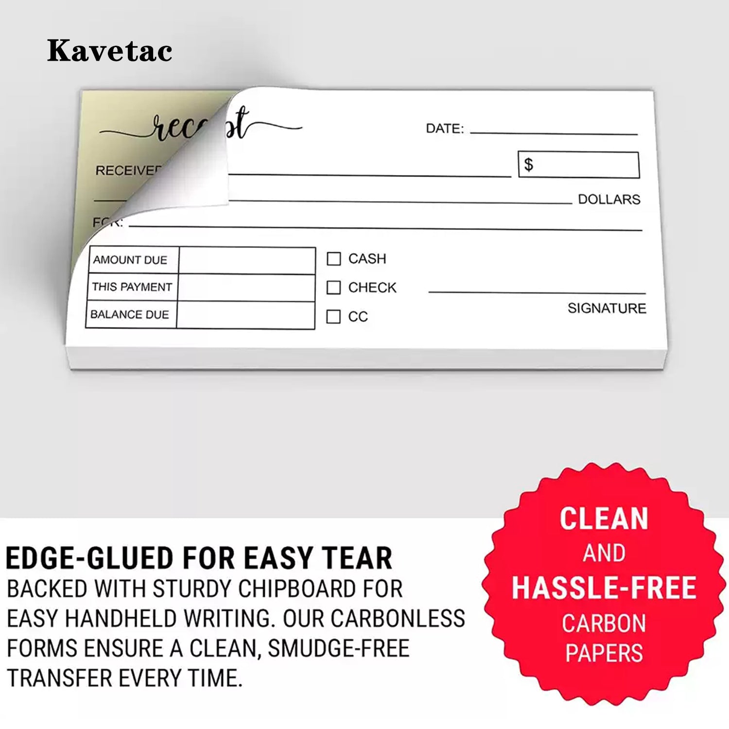 KAVETAC 200 Kraft Paper DIY Coupon Cards, Customizable Vouchers for All Occasions
