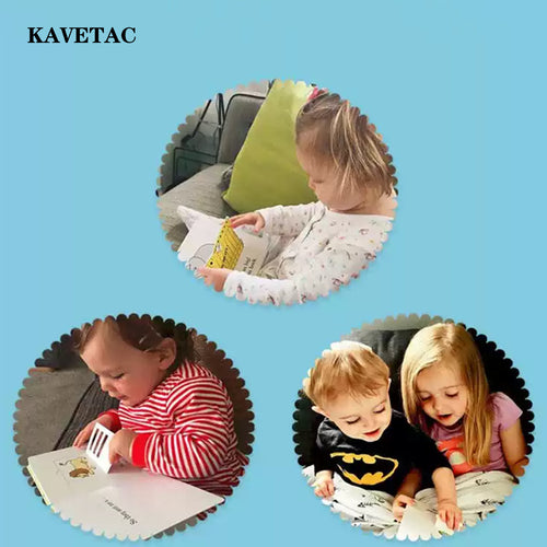 KAVETAC "Dear Zoo" Baby Book, Interactive Lift-the-Flap Board Book for Toddlers 2-6 Years, Animal Learning