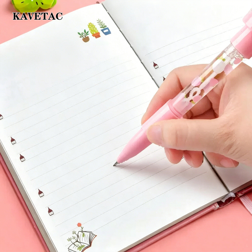 KAVETAC Bubble Pens, 6PCS Multifunctional 5-in-1 Bubble & Stamp Pens for Kids