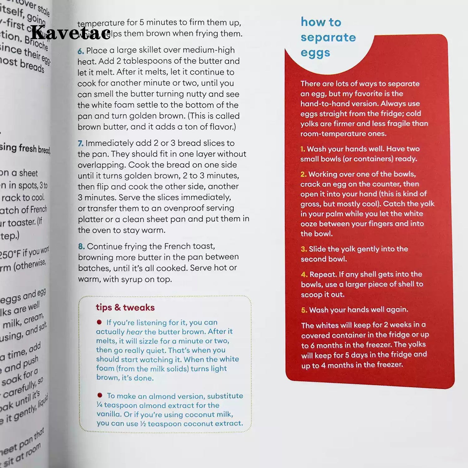 KAVETAC Mediterranean Cuisine Cookbook, Step-by-Step Recipes with Food Photography