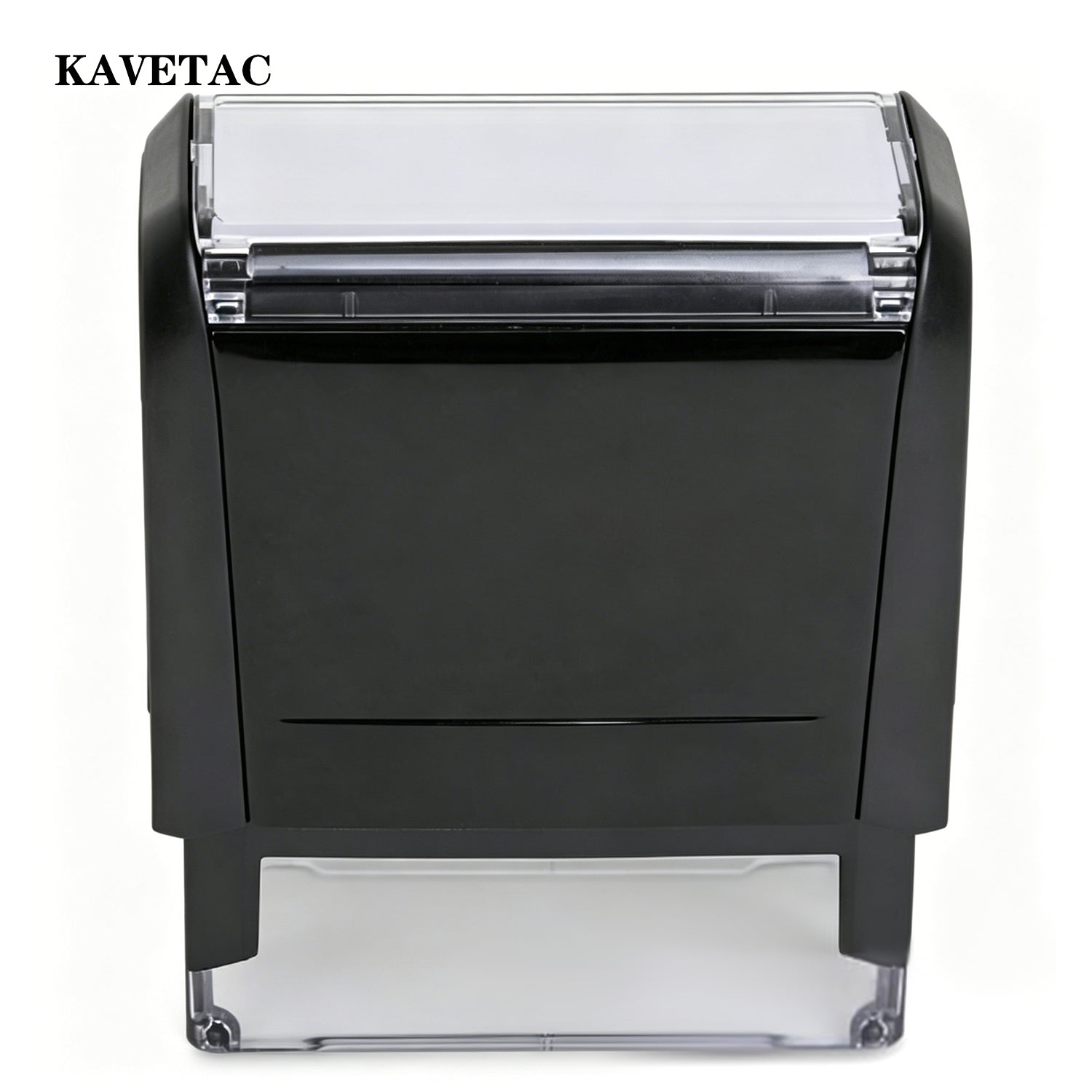 KAVETAC Promot Copy Self Inking Rubber Stamp - Refillable Stampers for Office - Business, Accounting, Bookkeeping, Coding, Legal, Notary, Work, Ordering, Inventory Stamps - Red Ink