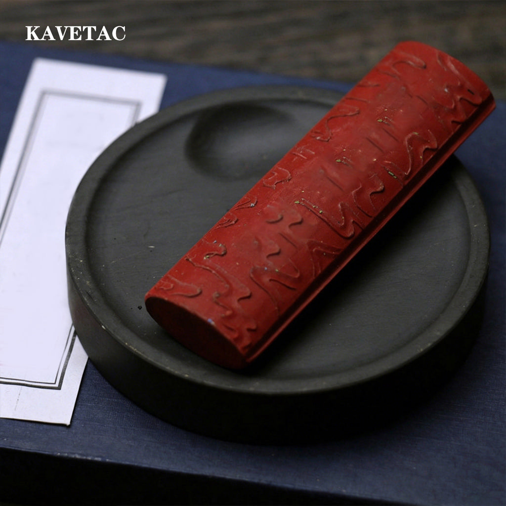 KAVETAC Ink Sticks, 5-Color Traditional Mineral Ink Sticks for Chinese Calligraphy, Painting & Collectibles