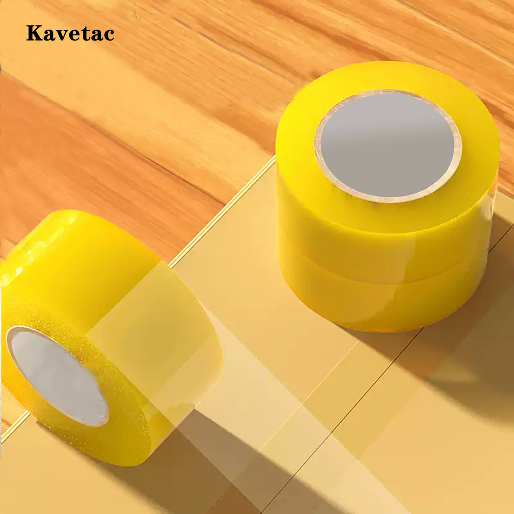 KAVETAC Clear Packing Tape, Heavy Duty Adhesive Shipping Tape for Moving & Storage