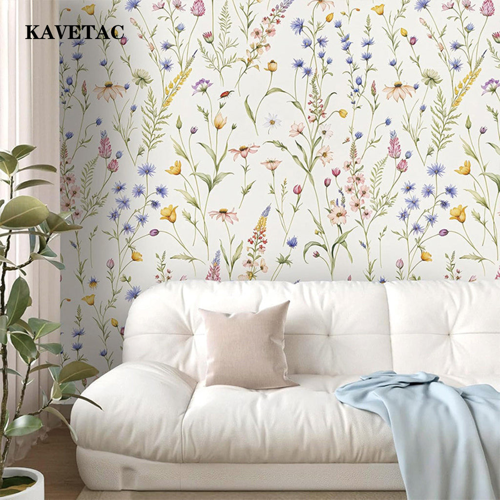 KAVETAC Removable and adhesive wall decoration stickers, suitable for living rooms, bedrooms and TV walls.