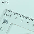 KAVETAC Drawing Triangles Set, Cartoon Printed Acrylic Geometry Kit with Rulers & Protractor, Shatter-Resistant for School Use