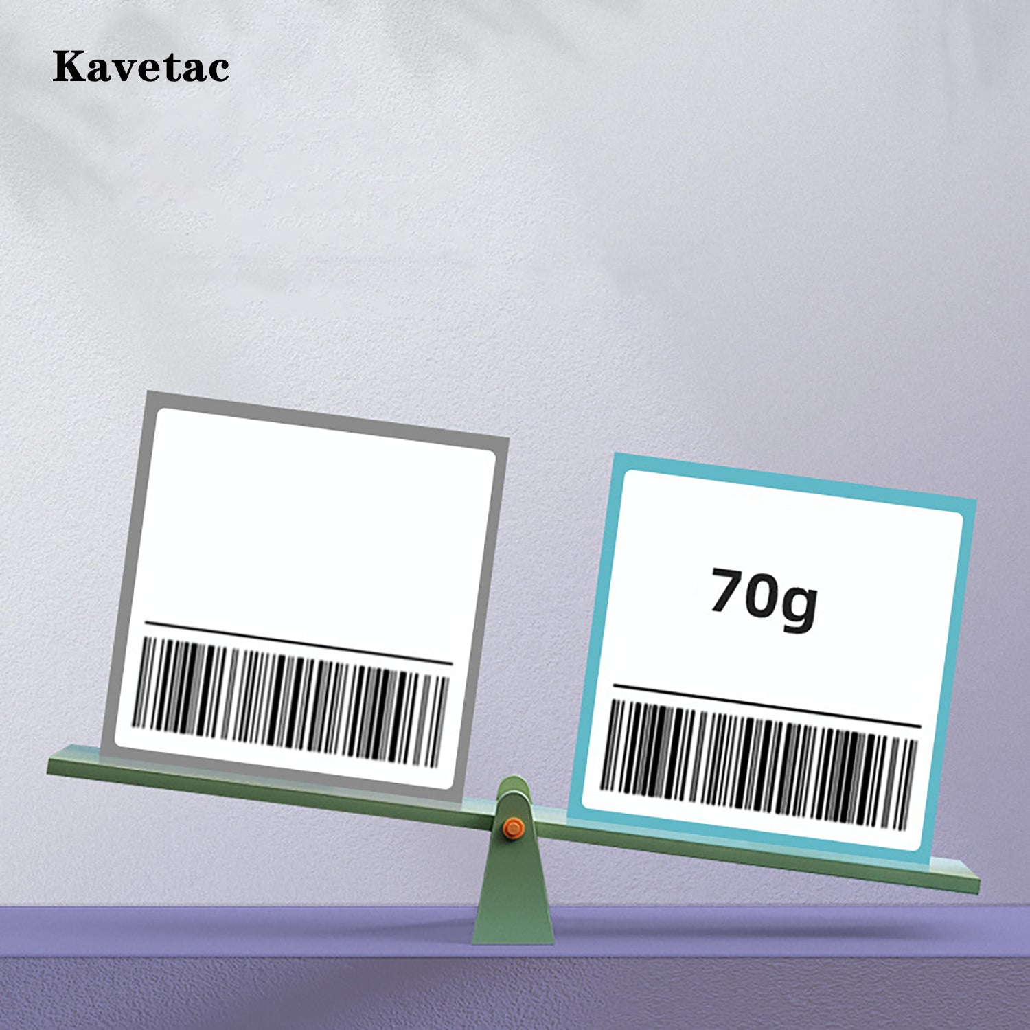 KAVETAC Waterproof Thermal Address Labels, 500PCS 4x6 Inch Shipping Stickers