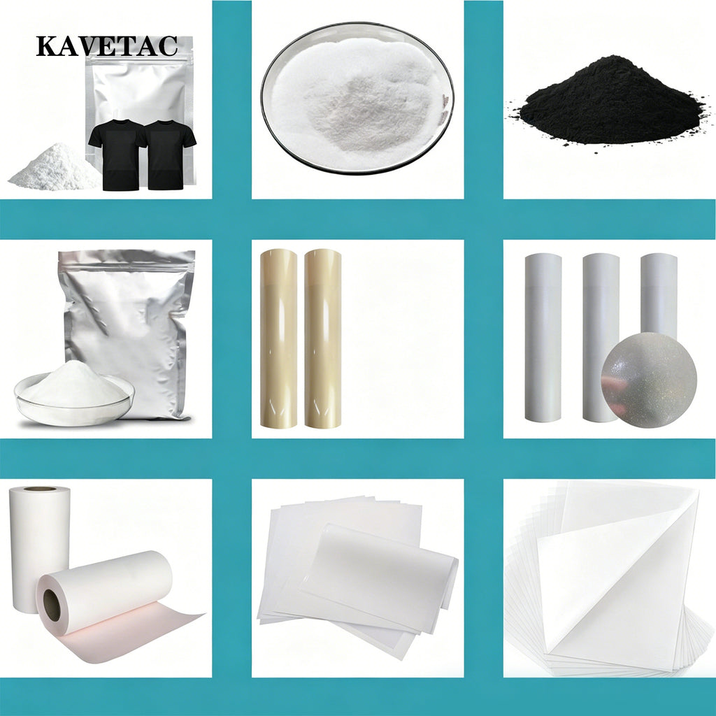KAVETAC 30 Sheets Transparency Film Paper, 8.5x11 Inches Transparent Film for Ink Jet Printer, 100% Transparencies Printing Transparent Film Sheets for Overhead Projector, Silk Screen Printing