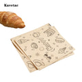 KAVETAC Greaseproof Food Wrappers, 100 Sheets 8x8 inch Waterproof