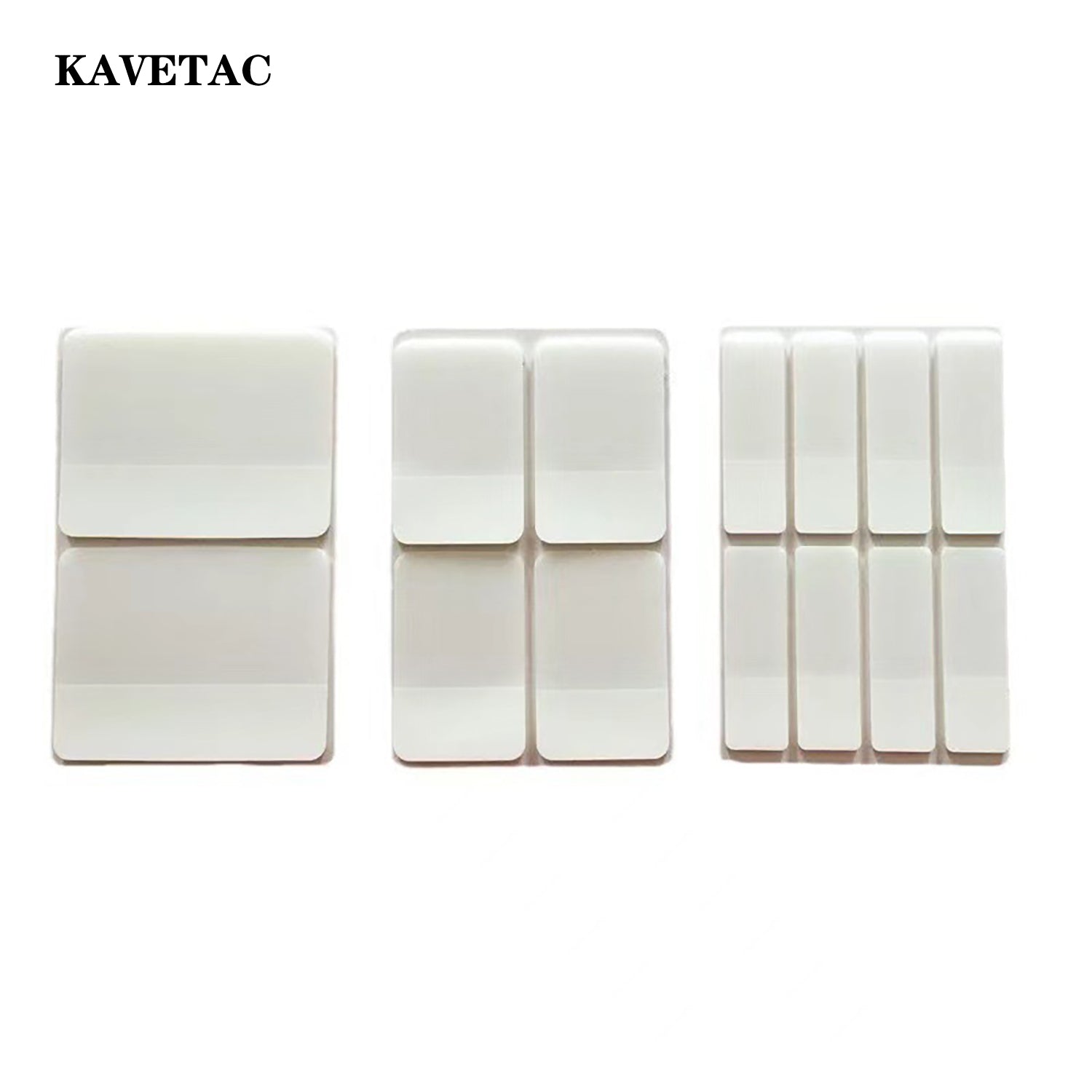 KAVETAC Transparent File Cards, Writable Self-Adhesive Index Tabs, Waterproof & Removable for Journals & Document Organization