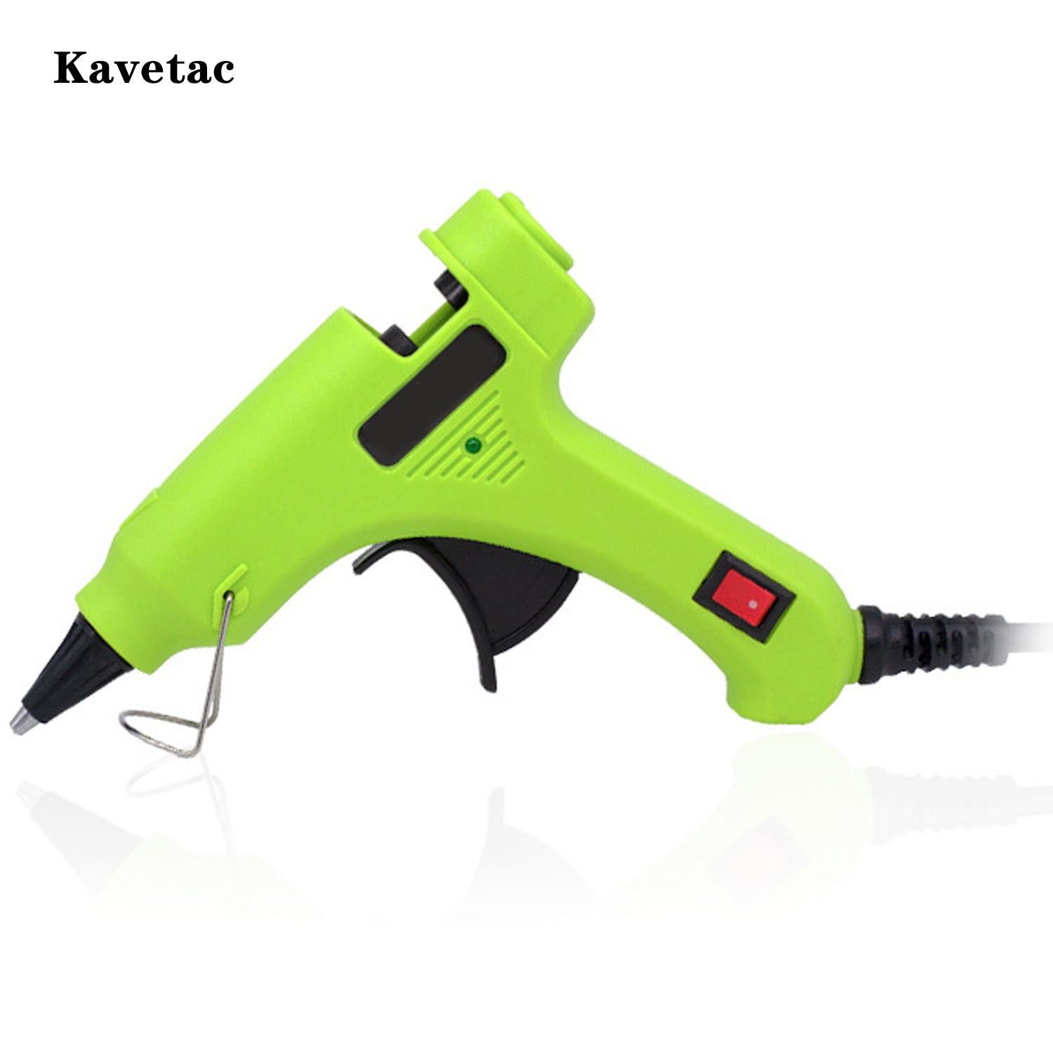 KAVETAC Portable Adhesive Glue Gun, Fast Heating Hot Melt Gun for Home & School