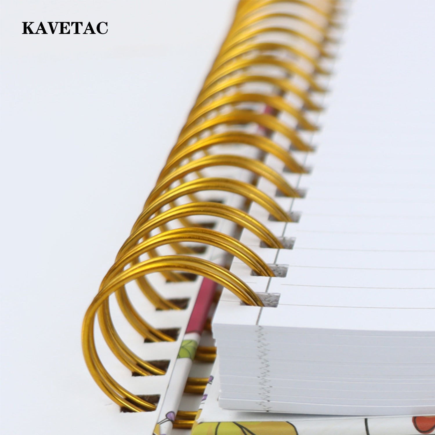 KAVETAC Wedding Planner Book - Bridal Planning Binder  - Bride Gifts - (FLORAL)