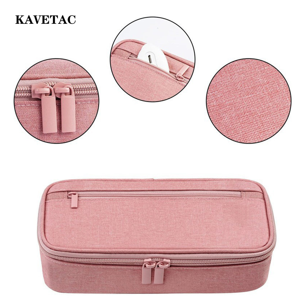 KAVETAC Pencil Case, Large Storage Organizer for Stationery, Back - to - School Essential, Teacher Must - have, Big Pencil Pouch, Marker Case School Supplies for College & High School