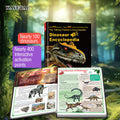 KAVETAC Children's Encyclopaedias, Interactive Dinosaur Talking Book with Over 400 Activation Points, Educational Science Toy for Kids