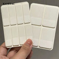 KAVETAC Transparent File Cards, Writable Self-Adhesive Index Tabs, Waterproof & Removable for Journals & Document Organization