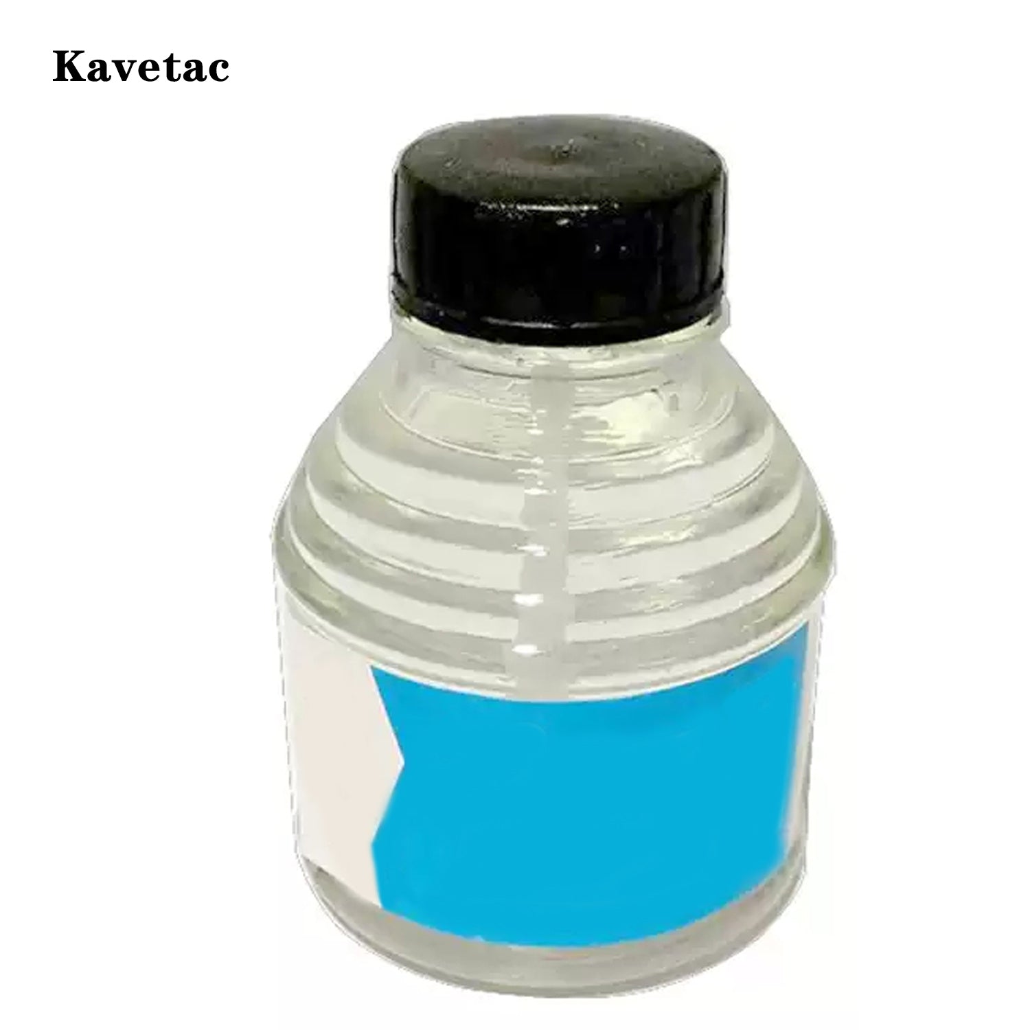 KAVETAC Clear Liquid Glue with Brush, Non-Toxic Adhesive for School & Office